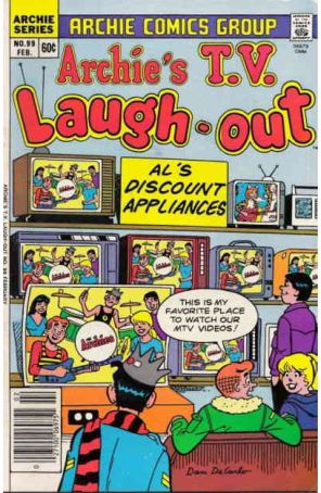 Archie's TV Laugh-Out 99 published by Archie with cover art by Dan DeCarlo