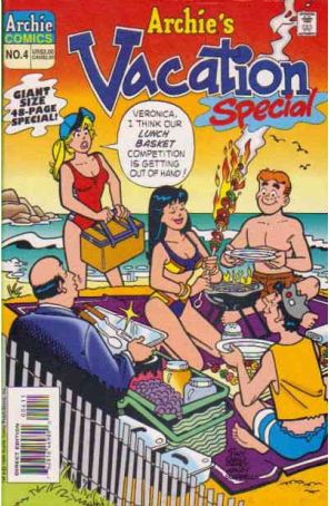 Archie's Vacation Special 4 published by Archie with cover art by Stan Goldberg