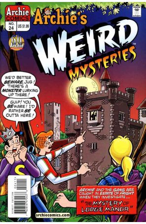 Archie's Weird Mysteries 24 published by Archie with cover art by Fernando Ruiz
