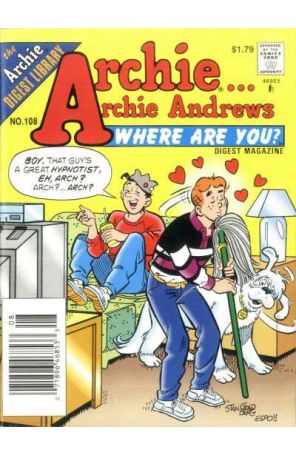 Archie Archie Andrews, Where Are You? Digest Magazine 108 (Newsstand) published by Archie with cover art by Stan Goldberg