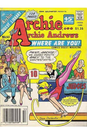 Archie Archie Andrews, Where Are You? Digest Magazine 53 published by Archie