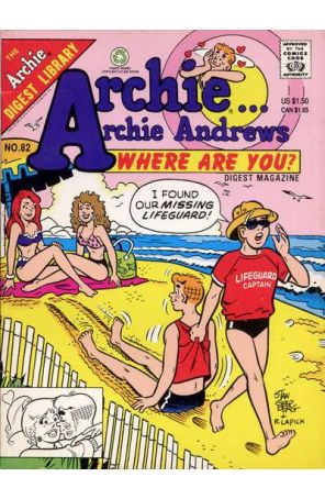 Archie Archie Andrews, Where Are You? Digest Magazine 82 published by Archie