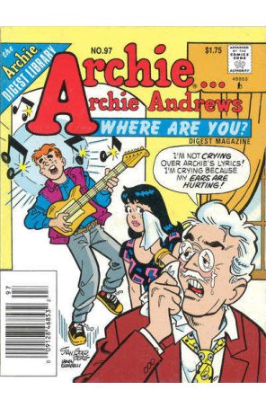 Archie Archie Andrews, Where Are You? Digest Magazine 97 (Newsstand) published by Archie with cover art by Stan Goldberg
