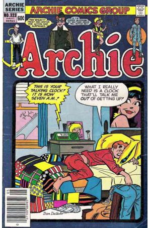 Archie 323 published by Archie with cover art by Dan DeCarlo