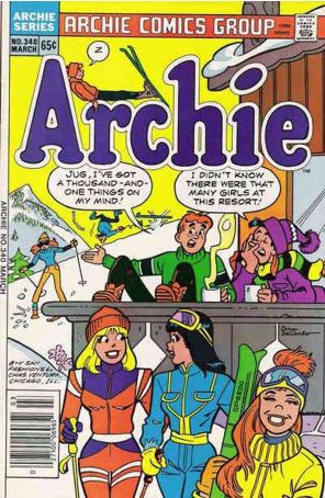Archie 340 published by Archie with cover art by Dan DeCarlo