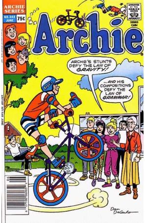 Archie 348 published by Archie with cover art by Dan DeCarlo