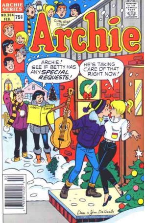 Archie 364 (Newsstand) published by Archie with cover art by Dan DeCarlo and Jim DeCarlo