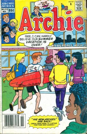 Archie 372 (Newsstand) published by Archie with cover art by Dan DeCarlo