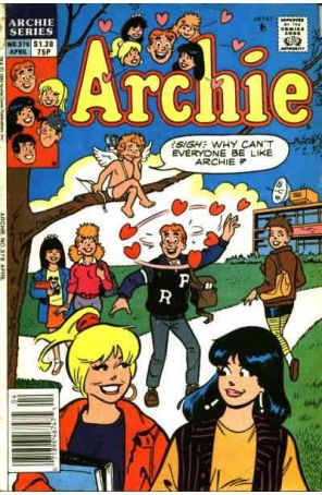 Archie 376 (Newsstand) published by Archie with cover art by Dan DeCarlo