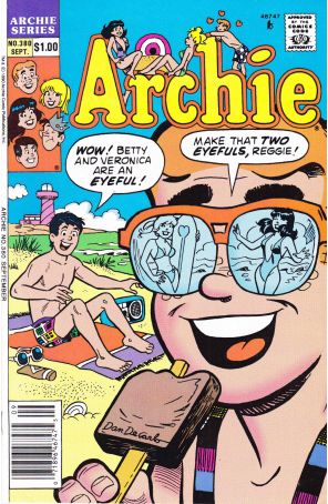 Archie 380 (Newsstand) published by Archie with cover art by Dan DeCarlo