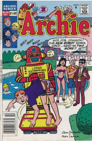 Archie 381 (Newsstand) published by Archie with cover art by Dan DeCarlo
