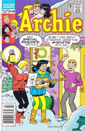 Archie 384 (Newsstand) published by Archie with cover art by Dan DeCarlo