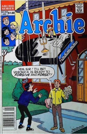 Archie 395 (Newsstand) published by Archie with cover art by Dan DeCarlo