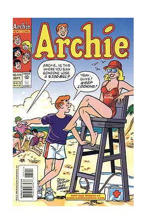 Archie 475 published by Archie with cover art by Dan Decarlo