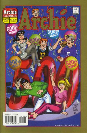 Archie 500 published by Archie with cover art by Stan Goldberg