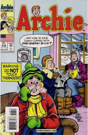 Archie 518 published by Archie with cover art by Stan Goldberg