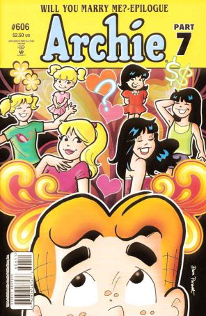 Archie 606 published by Archie with cover art by Dan Parent