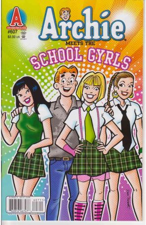Archie 607 published by Archie with cover art by Dan Parent