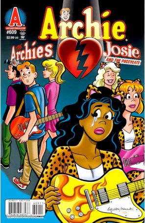 Archie 609 published by Archie with cover art by Bill Galvan