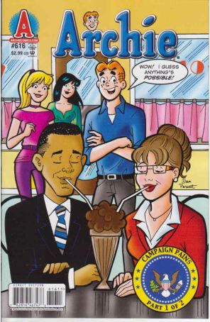 Archie 616 published by Archie with cover art by Dan Parent