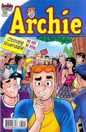 Archie 635 published by Archie with cover art by Gisèle Lagacé