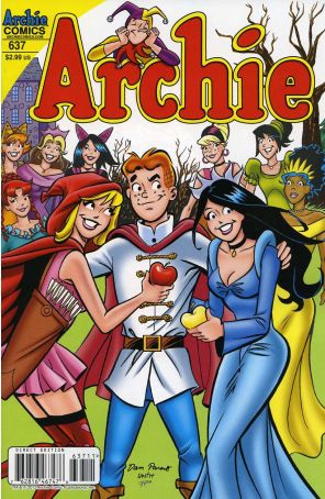 Archie 637 published by Archie with cover art by Dan Parent