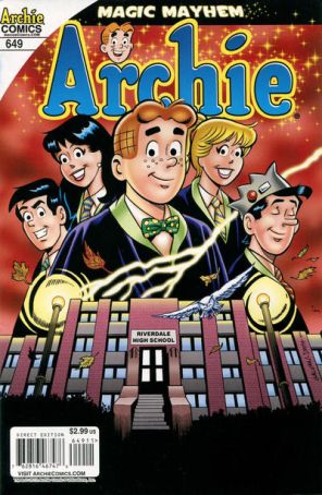 Archie 649 published by Archie with cover art by Bob Smith
