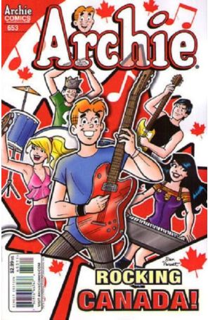 Archie 653 published by Archie with cover art by Dan Parent