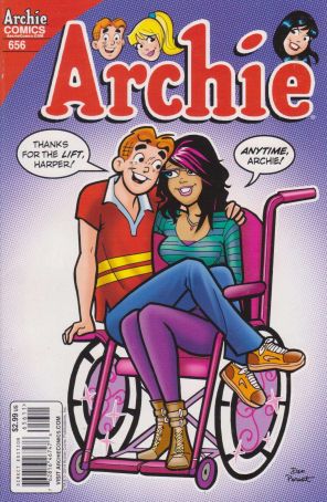 Archie 656 published by Archie with cover art by Dan Parent