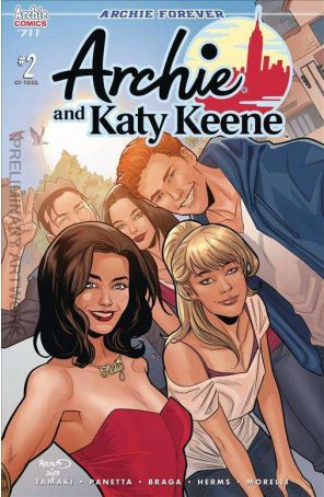 Archie 711B published by Archie with cover art by Paul Renaud
