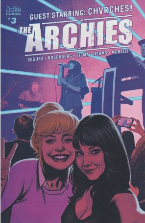 Archies (2nd Series) 3A published by Archie with cover art by Greg Smallwood