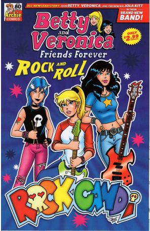 B And V Friends Forever 19 published by Archie with cover art by Holly G.