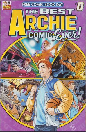 The Best Archie Comic Ever! 0 published by Archie with cover art by Jamal Igle