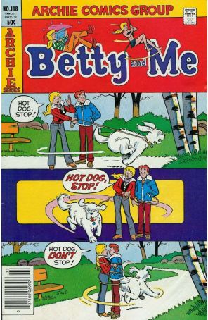 Betty And Me 118 published by Archie with cover art by Stan Goldberg