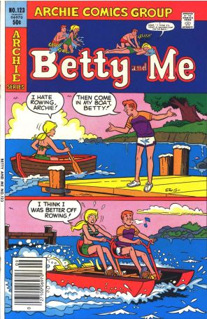 Betty And Me 123 published by Archie with cover art by Stan Goldberg