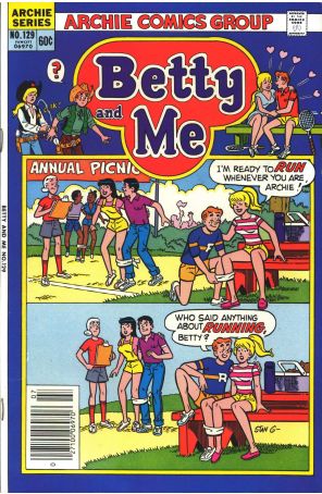 Betty And Me 129 published by Archie with cover art by Stan Goldberg