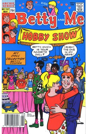 Betty And Me 157 published by Archie with cover art by Dan DeCarlo
