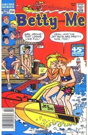 Betty And Me 162 published by Archie with cover art by Dan DeCarlo