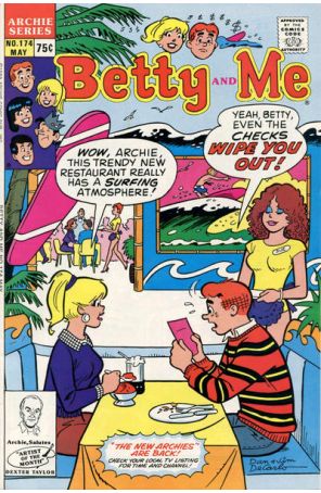 Betty And Me 174 published by Archie with cover art by Dan DeCarlo