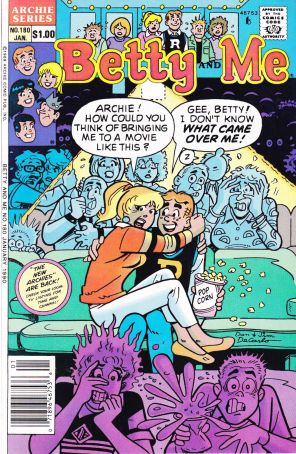 Betty And Me 180 (Newsstand) published by Archie with cover art by Dan DeCarlo