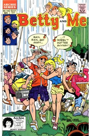 Betty And Me 195 published by Archie with cover art by Stan Goldberg