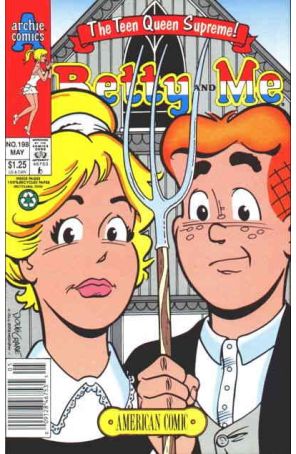 Betty And Me 198 (Newsstand) published by Archie with cover art by Doug Crane