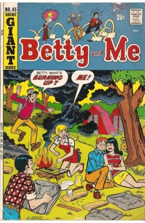 Betty And Me 45 published by Archie