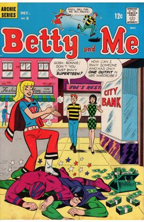 Betty And Me 5 published by Archie with cover art by Bob White