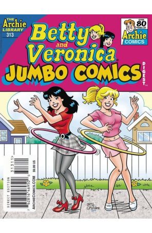 Betty and Veronica (Jumbo Comics) Double Digest 313 published by Archie with cover art by Bill Golliher