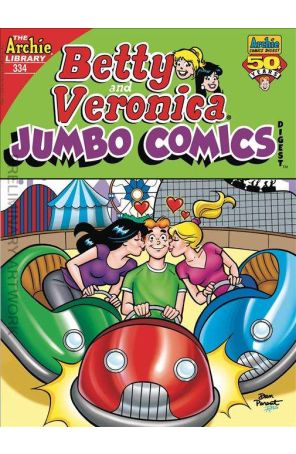 Betty and Veronica (Jumbo Comics) Double Digest 334 published by Archie with cover art by Dan Parent
