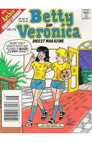 Betty and Veronica Digest Magazine 116 (Newsstand) published by Archie