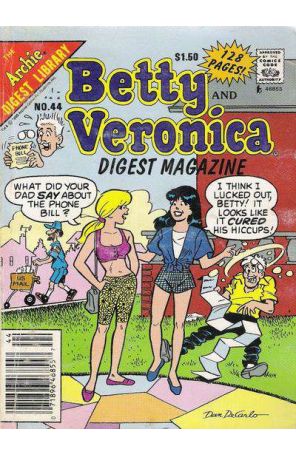Betty and Veronica Digest Magazine 44 (Newsstand) published by Archie