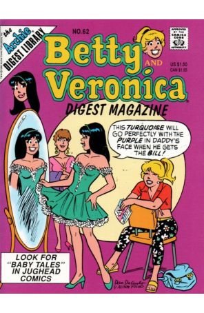 Betty and Veronica Digest Magazine 62 published by Archie