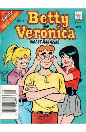 Betty and Veronica Digest Magazine 75 (Newsstand) published by Archie